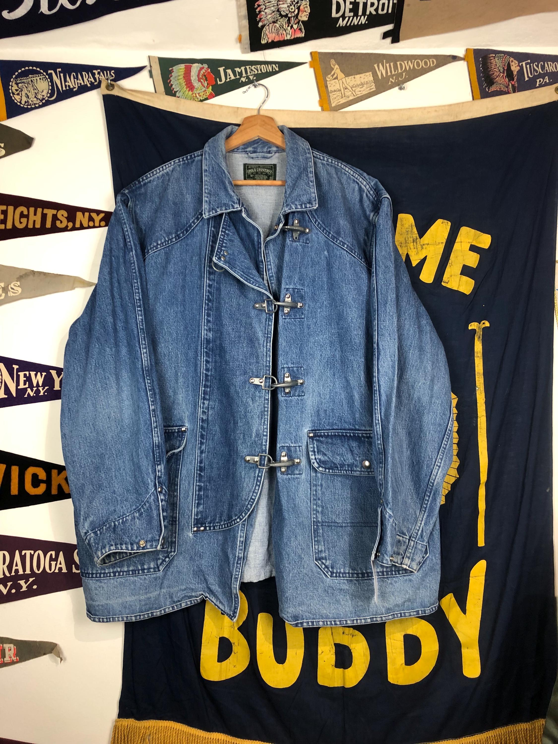 【Ralph Lauren】Fireman jacket size:S Ralph Lauren Fireman Jacket Short Length with tag | eBay