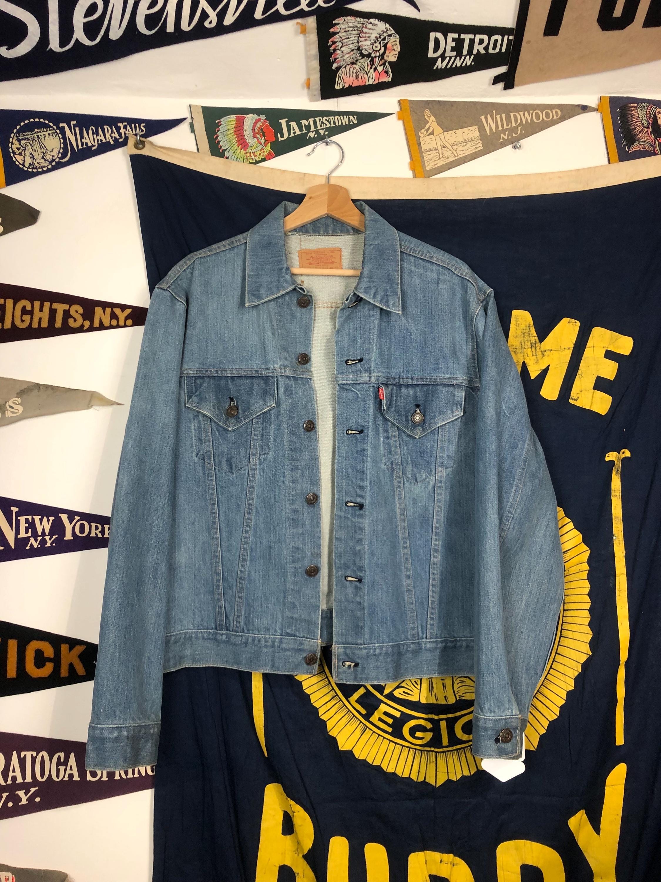 Vintage Levis 70507 Denim Jacket, Made in USA - Medium