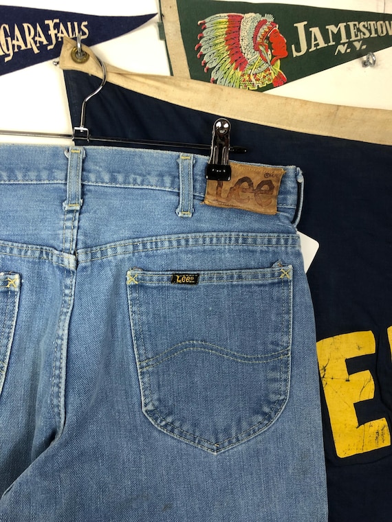 Vintage Lee Riders Scovill Zipper Denim Jeans 32 X 32 - Etsy