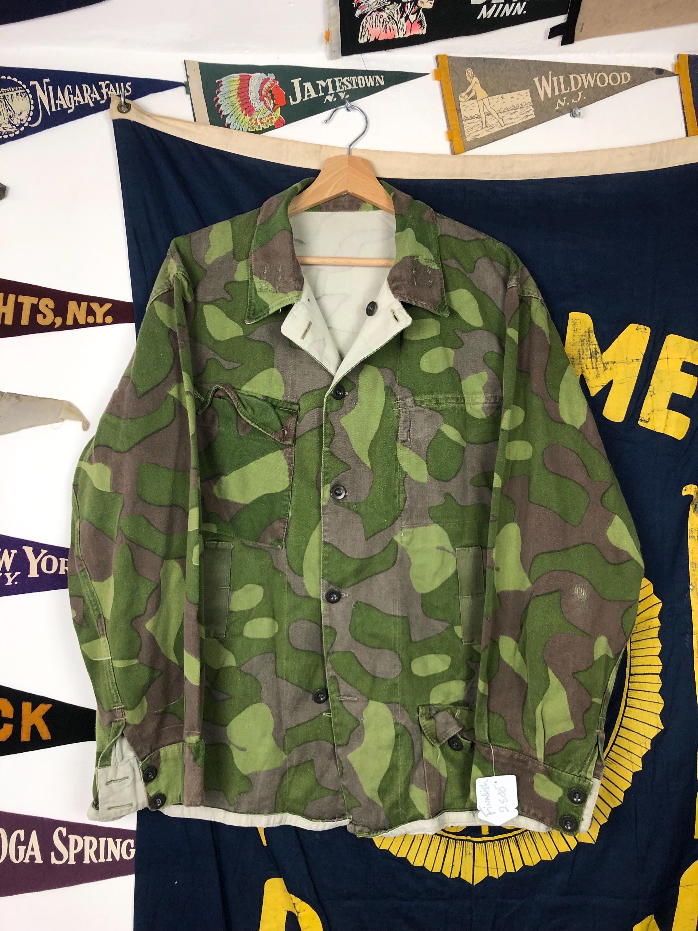 Finnish M62 Camouflage Jacket - Etsy