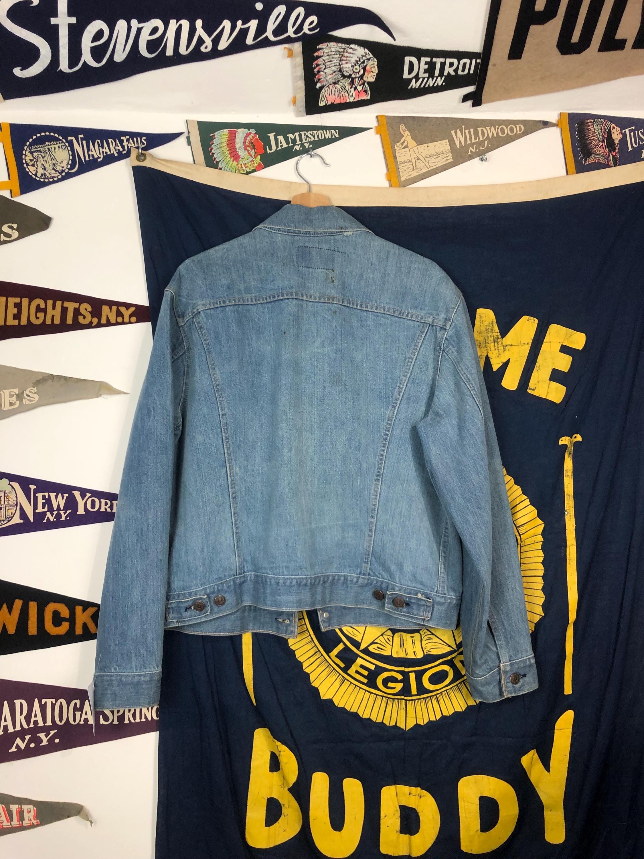 Vintage Levi's Type 3 Trucker Pre 84 No Pockets 70505 0217 Paper