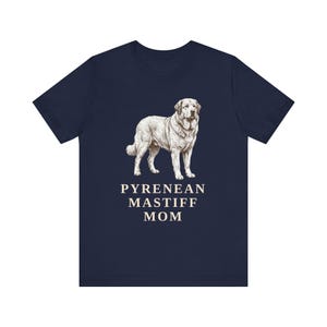 Pyrenean Mastiff Mom Shirt, Vintage Dog Sketch Tee, Spanish Mastiff Owner Gift image 15