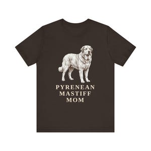 Pyrenean Mastiff Mom Shirt, Vintage Dog Sketch Tee, Spanish Mastiff Owner Gift image 9