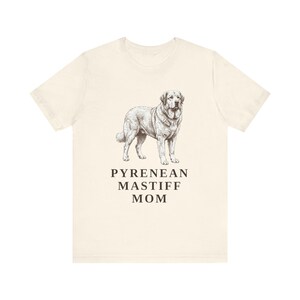 Pyrenean Mastiff Mom Shirt, Vintage Dog Sketch Tee, Spanish Mastiff Owner Gift image 11