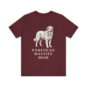 Pyrenean Mastiff Mom Shirt, Vintage Dog Sketch Tee, Spanish Mastiff Owner Gift image 16