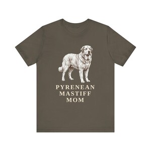 Pyrenean Mastiff Mom Shirt, Vintage Dog Sketch Tee, Spanish Mastiff Owner Gift image 12