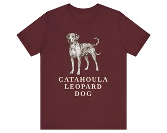 Camiseta Catahoula Leopard Dog, Camiseta con diseño vintage, Regalo para amantes de los perros