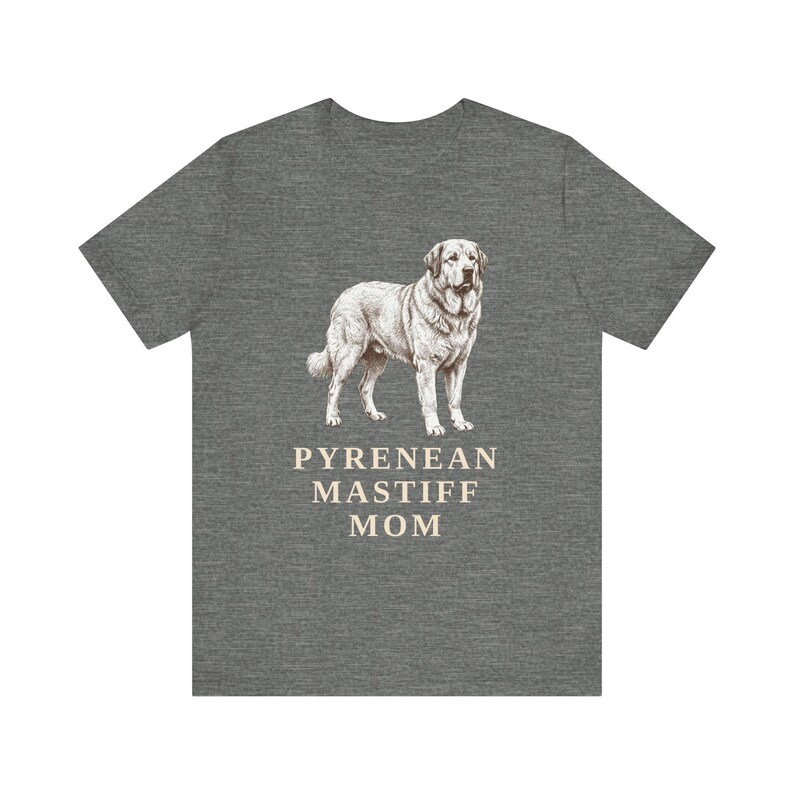 Pyrenean Mastiff Mom Shirt, Vintage Dog Sketch Tee, Spanish Mastiff Owner Gift image 8