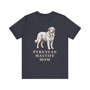 Pyrenean Mastiff Mom Shirt, Vintage Dog Sketch Tee, Spanish Mastiff Owner Gift image 14