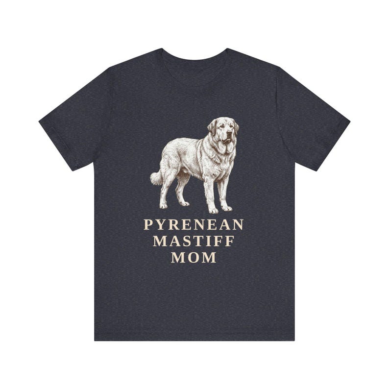 Pyrenean Mastiff Mom Shirt, Vintage Dog Sketch Tee, Spanish Mastiff Owner Gift image 14