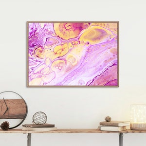 Printable Wall Hanging | Printable Abstract Art | Wall Art | Minimalist Bold Colorful Print | Modern Painting