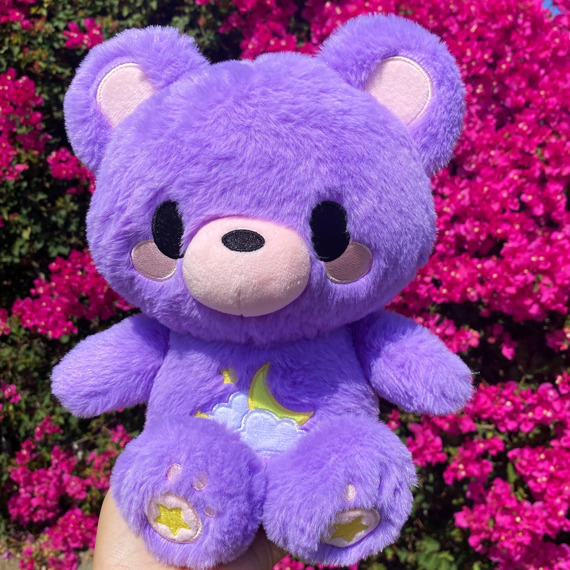 purple bear teddy