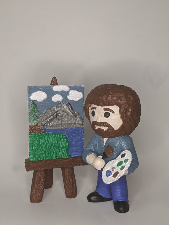 Bob Ross Painting Kit With Easel at Carey Gordon blog