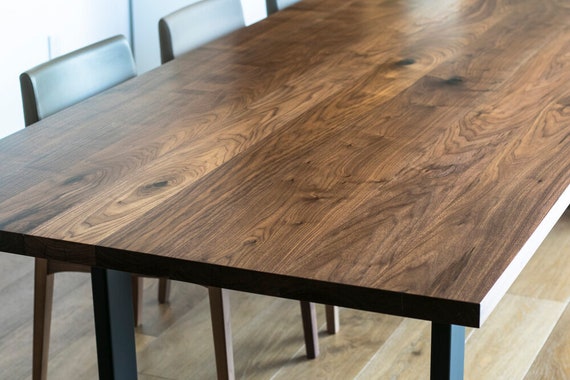 Custom walnut desk top deals