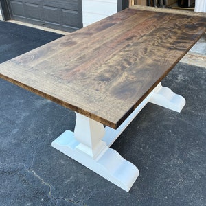 Custom Hardwood Table Top: Handmade Walnut Dining & Desk Surface