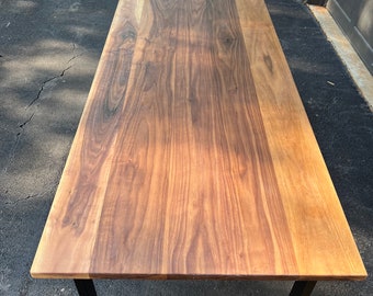 Custom Made Table Top, Custom Made Desk Table Top, Walnut Dining Room Table Tops, Oak Table Tops, Hickory Table Tops, Custom Dining Table