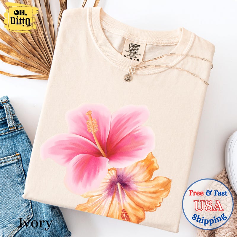 T-shirt Hibiscus 🇮🇹