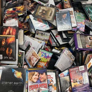 DVD assorted movies ShowsLot of 10 Tv Shows random mixed lot PG-R Used movies DVDs you pick genre movies entertainment random lot of DVDs