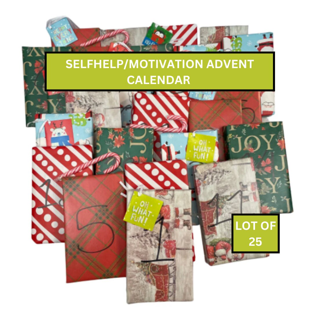 SELFHELP/MOTIVATION Book Christmas Advent Calendar Holiday Gift Book