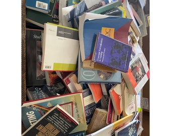 Non Fiction Reference Books By The Pound Lot Of 10 Pounds Textbooks Information Free Shipping