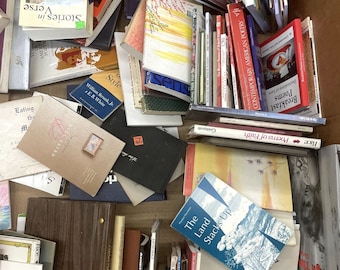 Poetry Books By The Pound Lot Of 5 Pounds Poetry Books Rhymes Free Shipping