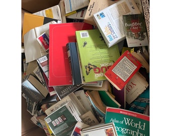 Reference Books By The Pound Lot Of 10 Pounds Textbooks Information College Free Shipping