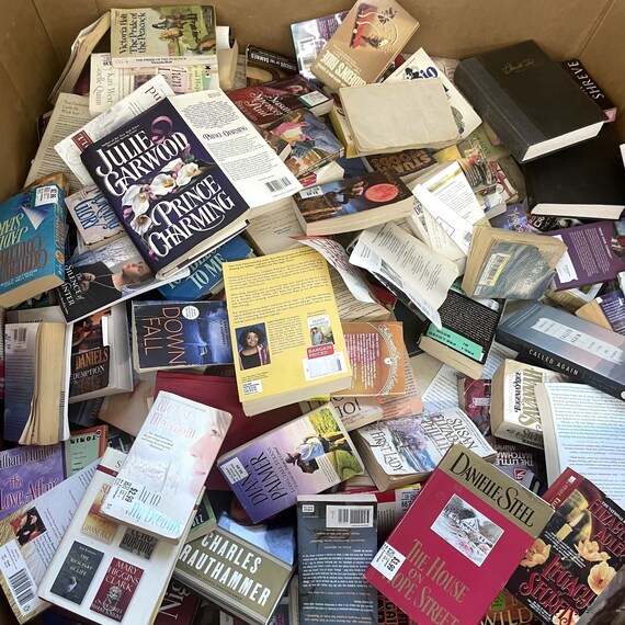 Romance Books by the Pound Lot of 5 Pounds Spicy Romance Etsy