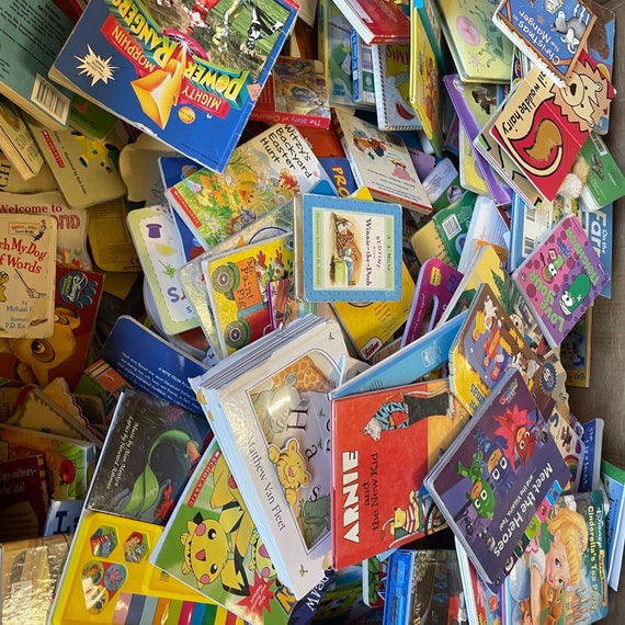 Lot Of 20 Board Toddler Hardcover Picture Daycare PRESCHOOL Toddler Kids Children Books - Random Unsorted Mix - Bedtime Storytime Love