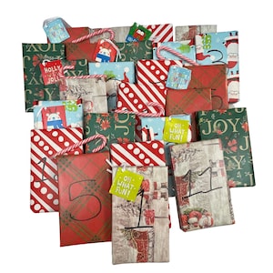 Adult Book Christmas Advent Calendar Holiday Gift Book Advent Calendar Blind Date With A Book Bookish Gift 12 Books Random Christmas Gift