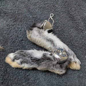 Rabbit Foot Keychain