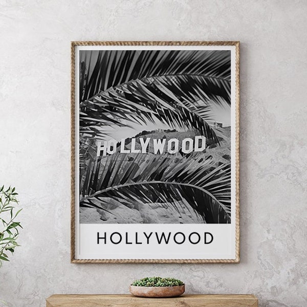 Hollywood Wall Art Etsy