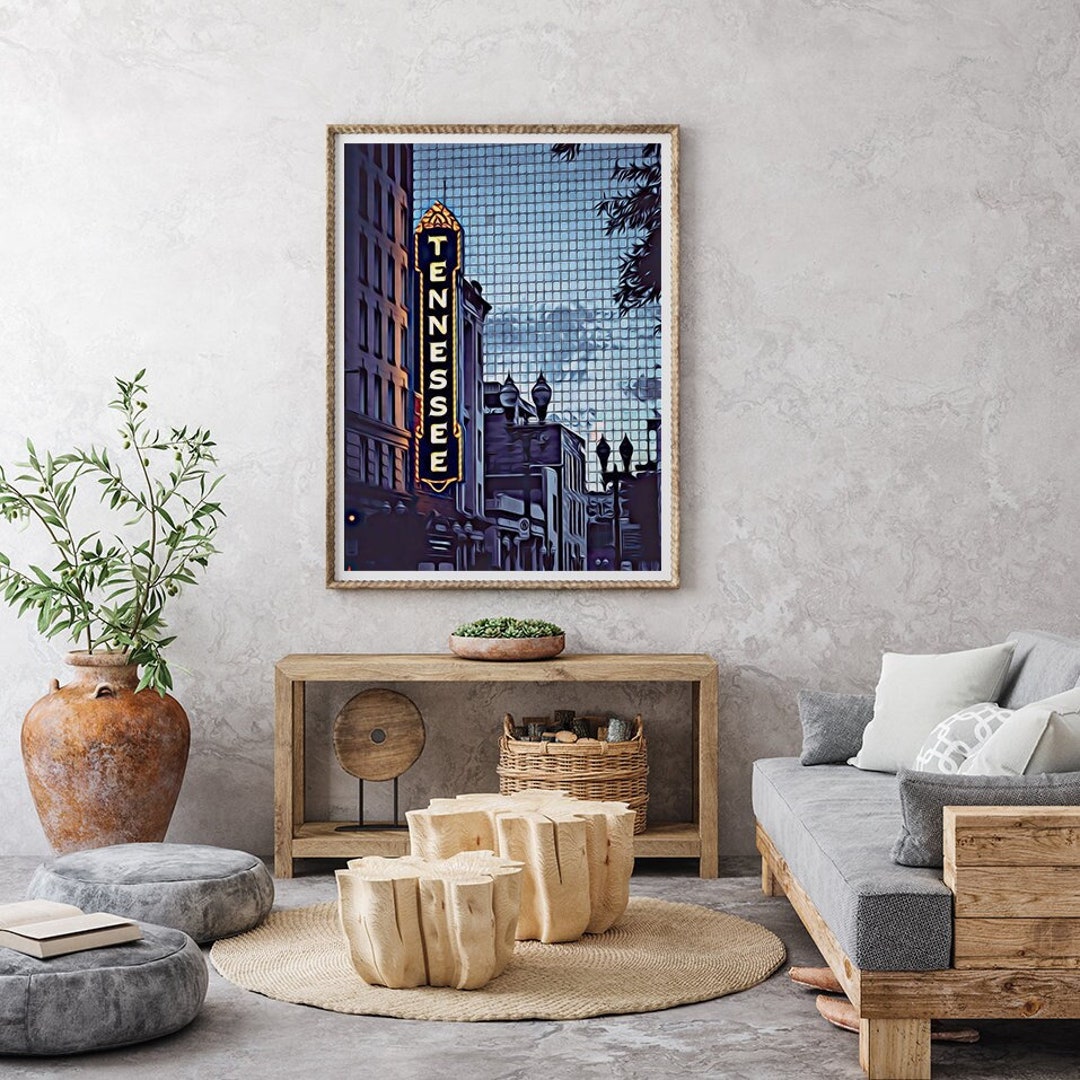 Knoxville Art, Tennessee Art, Knoxville, Knoxville Print, Tennessee