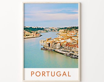 Portugal-Druck, Portugal-Kunst, Portugal-Kunstdruck, Portugal-Wand-Kunst, Portugal-Poster, Portugal-Dekor, Portugal-Wand-Dekor, Portugal, Reisen