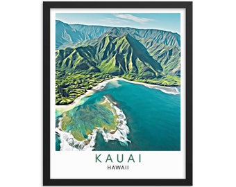 Kauai, Kauai Wall Art, Hawaii Art, Kauai Art, Kauai Print, Hawaii Print, Kauai Gift, Hawaii, Kauai Poster, Hawaii Wall Art, Hawaii Poster