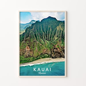 Kauai Art, Kauai Print, Kauai, Kauai Wall Art, Hawaii Print, Hawaii Art, Kauai Gift, Hawaii, Kauai Poster, Hawaii Wall Art, Hawaii Poster