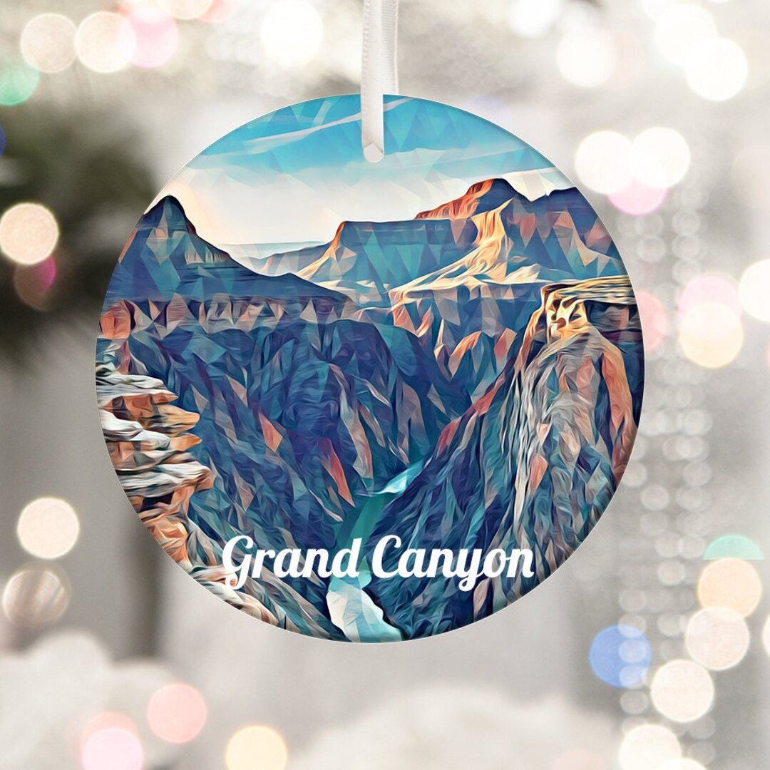 Grand Canyon Christmas Ornament 