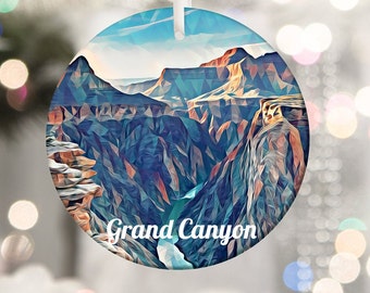 Grand Canyon Ornament, Christmas Ornament, Grand Canyon Christmas, Tree Ornament, Christmas Gift, Gift Ornament, Housewarming Gift, Travel