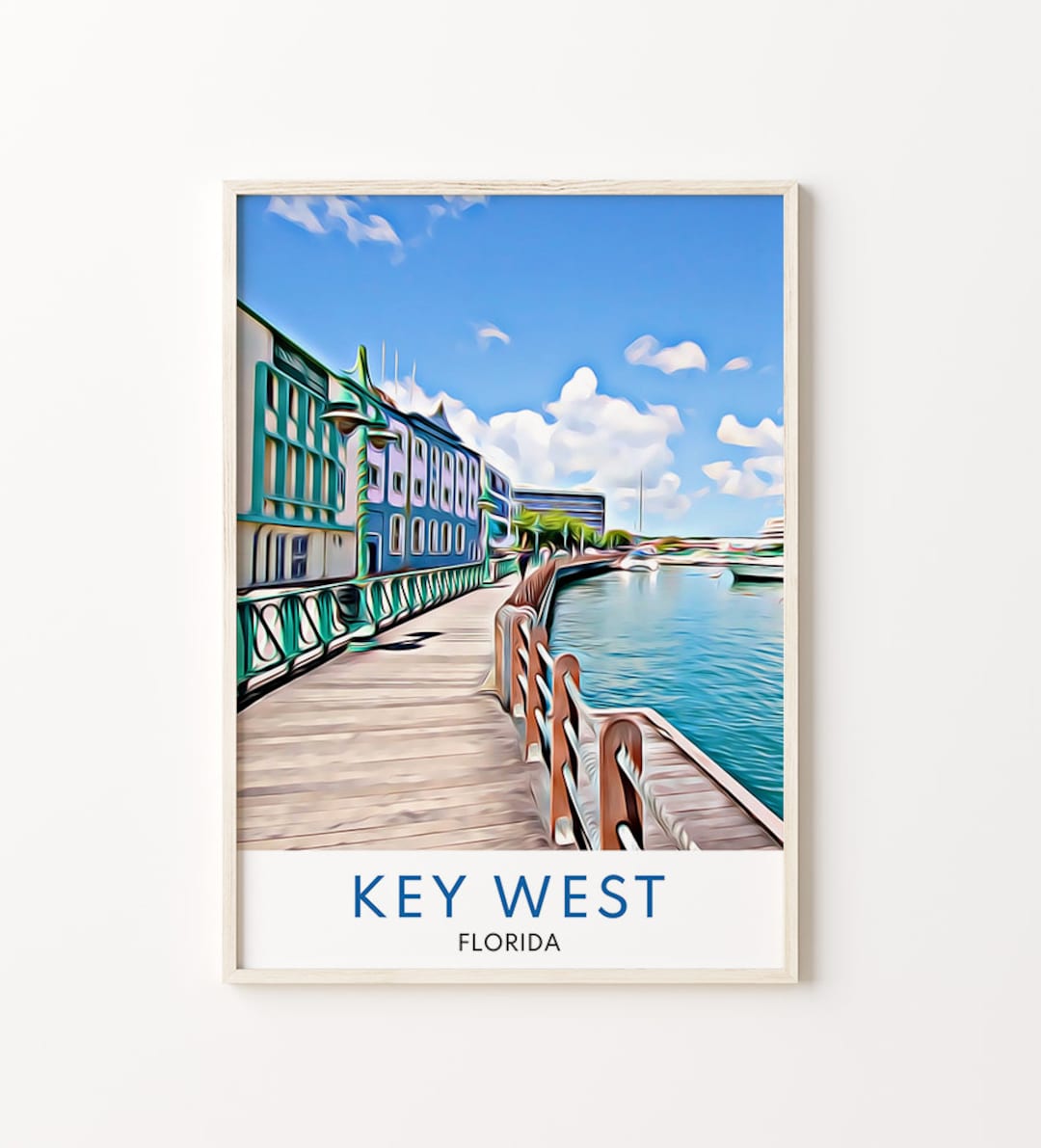 Key West Print, Key West Wall Art, Key West Wall Decor, Key West Art