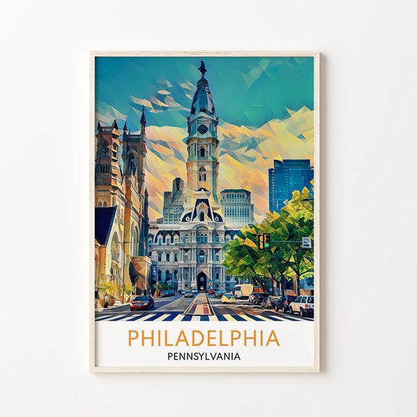 Philadelphia, Pennsylvania, Philadelphia Art, Philadelphia Print, Philadelphia Art Print, Philadelphia Poster, Pennsylvania Art, Wall Art