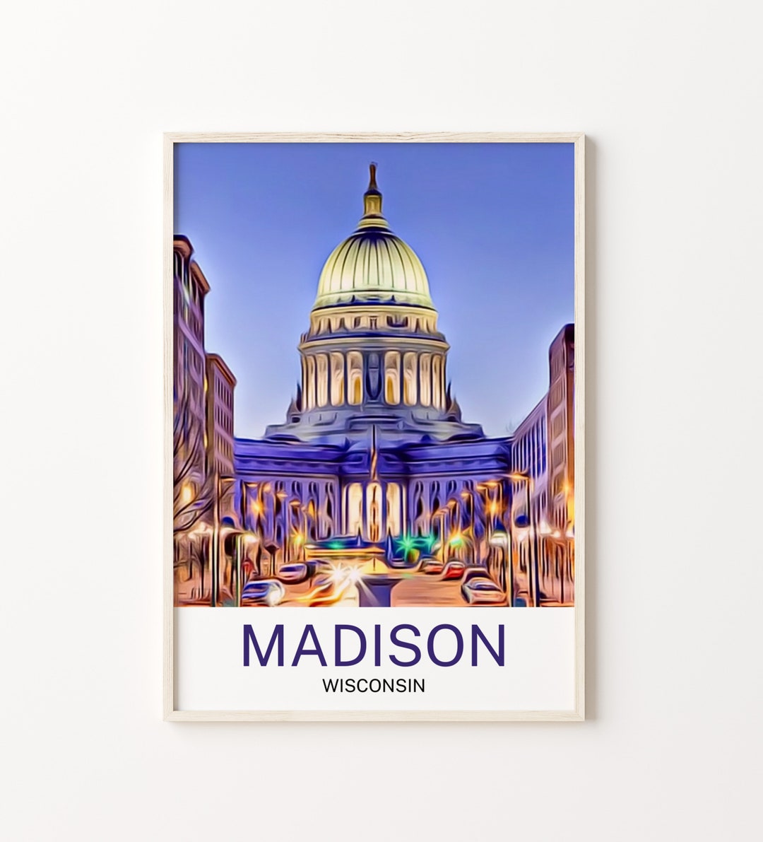 Madison Print, Madison Art, Madison Wall Art, Madison Art Print