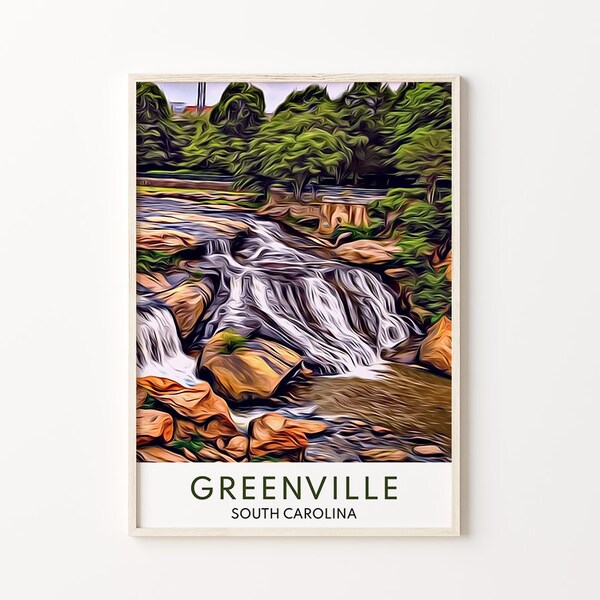 Greenville Wall Art Etsy
