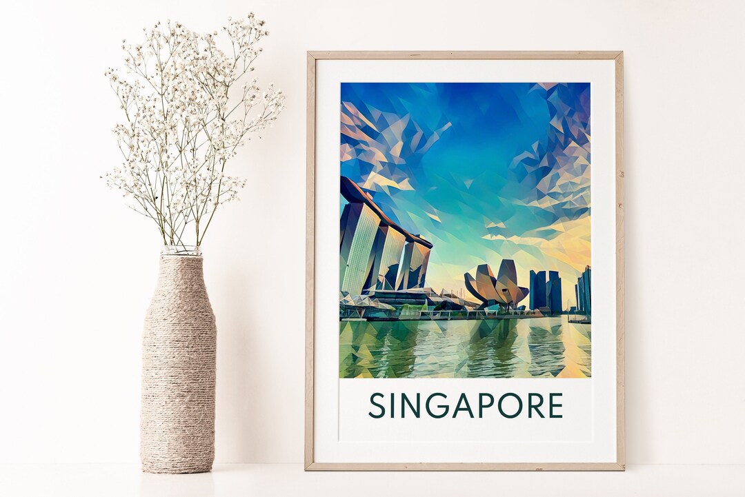Singapore Print, Singapore Art, Singapore Wall Art, Singapore Art Print