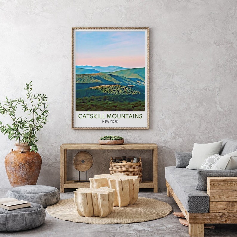 Catskill Mountains Print Catskill Mountains Wall Art New Etsy