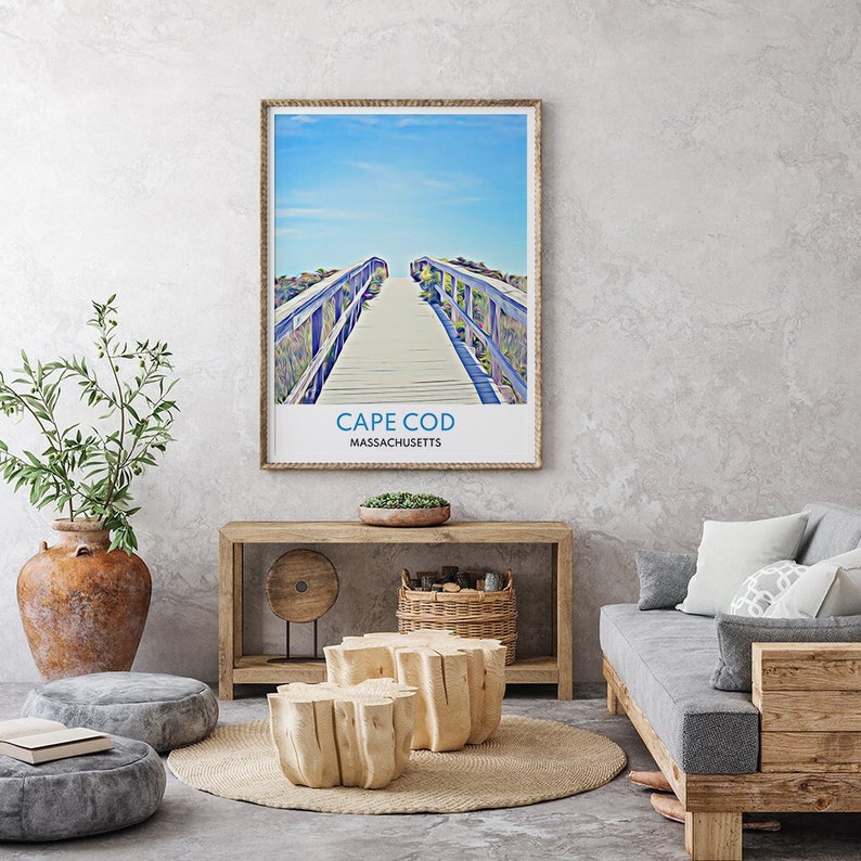 Cape Cod Print Cape Cod Wall Art Cape Cod Art Massachusetts Etsy