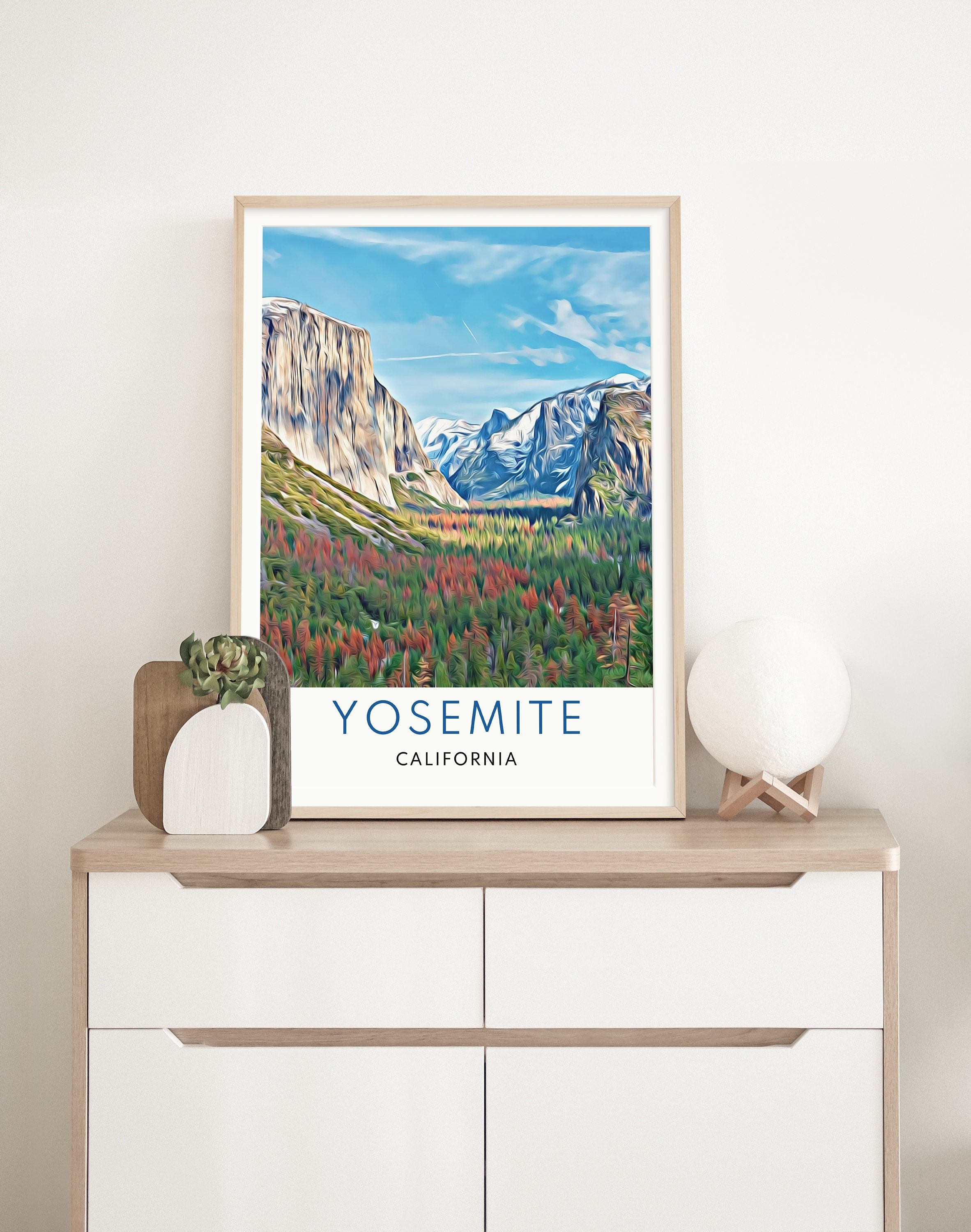 Discover Parc National De Yosemite Poster