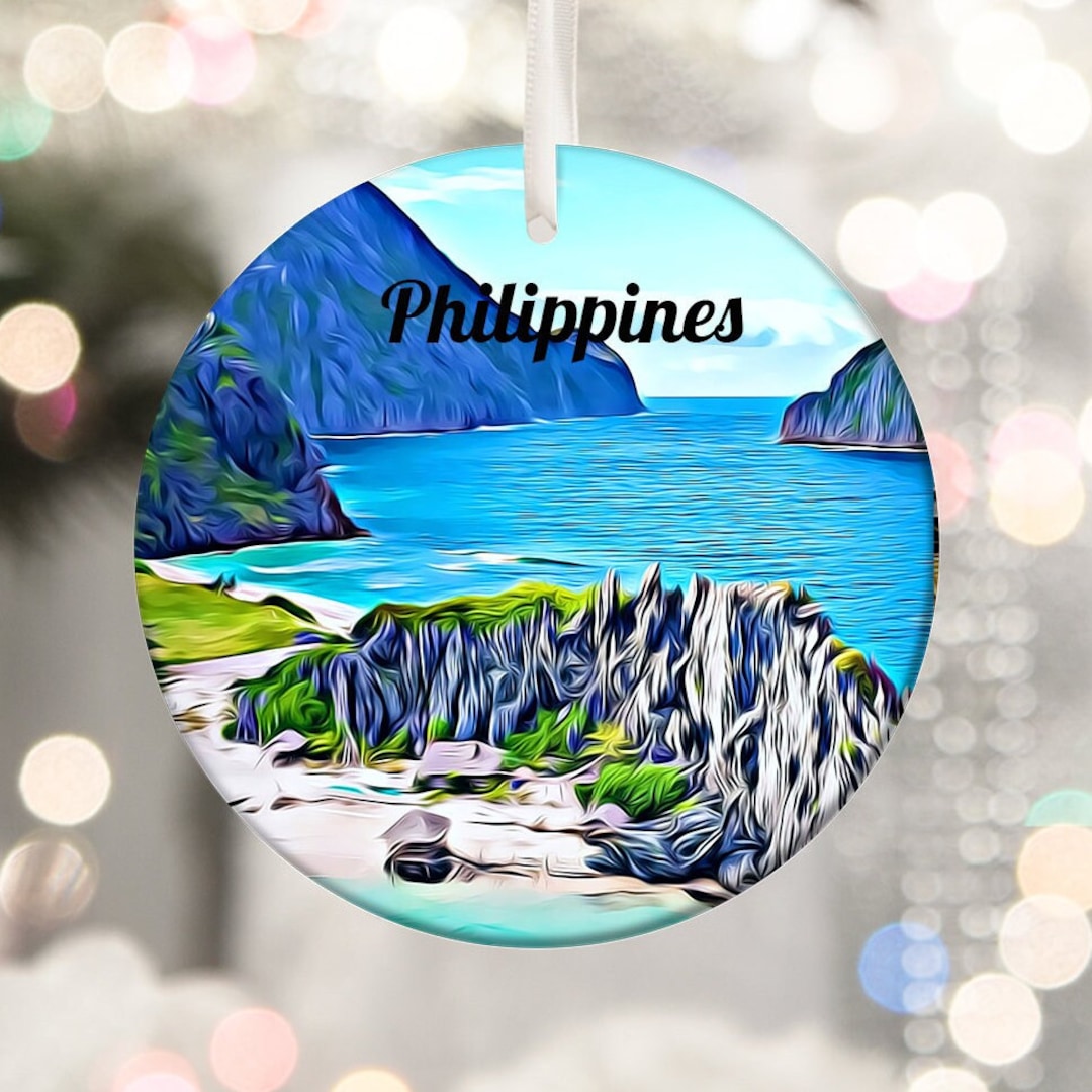 Philippines Ornament Tree Ornaments Philippines Christmas Etsy