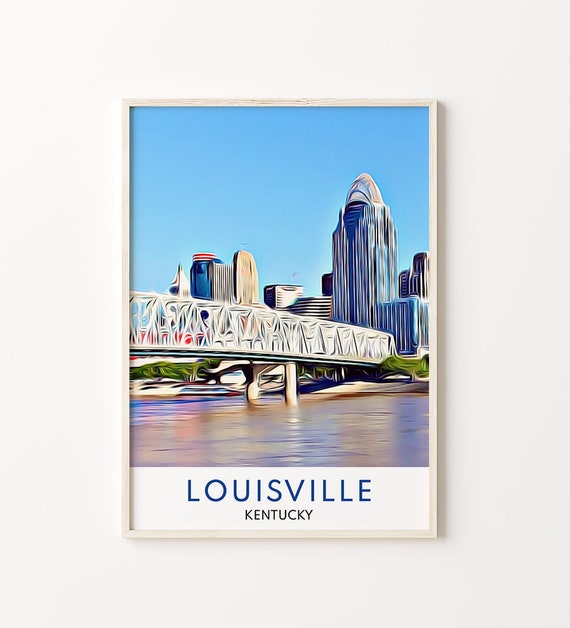 Louisville Print Louisville Wall Art Louisville Poster 