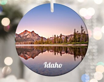 Idaho Ornament, Tree Ornaments, Idaho Christmas, Christmas Ornament, Travel Ornament, Christmas Décor, Holiday Decoration, Idaho, Travel