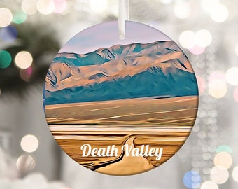 Death Valley Ornament, Anniversary Gift, Souvenir Gift, Travel Gift, Travel Ornament, Housewarming Gift, Death Valley Gift, Gift For Him