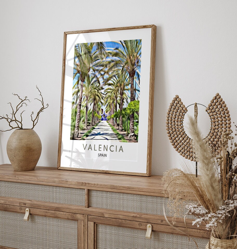 Valencia Print, Spain Print, Valencia Art, Spain Art